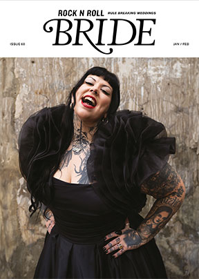 Rock n Roll Bride Magazine Cover