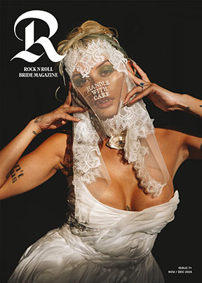 Rock n Roll Bride Magazine Cover